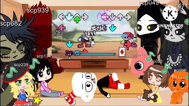 SCP characters React To Indie Cross MOD Part 1 (Week 1 Cuphead) смотреть онлайн