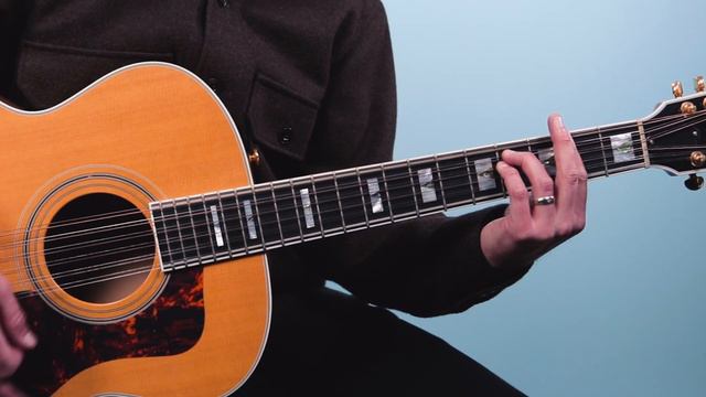 Life By The Drop Guitar Lesson (Stevie Ray Vaughan Acoustic Blues) смотреть онлайн