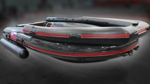 Лодка Стриж Jet 500 Суперджет //   Тоннельная лодка из ПВХ // Boat Strizh Jet 500 Superjet