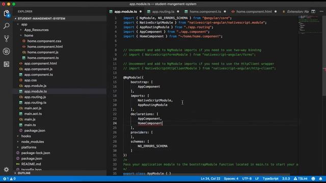 Nativescript Student Management System #11 смотреть онлайн