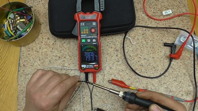 Токовые клещи GVDA GD166B. Честный обзор. смотреть онлайн