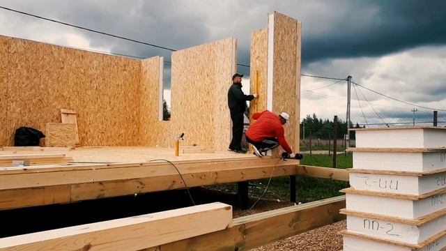 Дом из СИП панелей смотреть онлайн