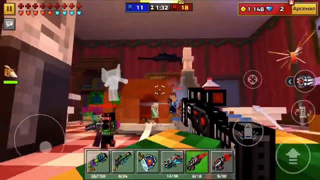 Свободная игра в Pixel Gun 3D смотреть онлайн
