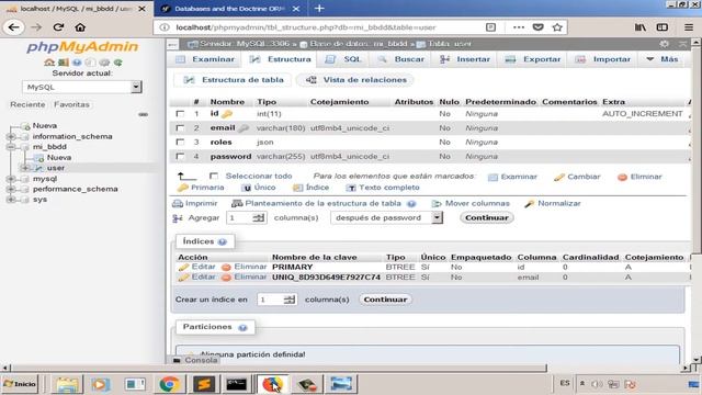 Blog avanzado 5. Actualización user de Symfony y de tabla user de php MyAdmin. смотреть онлайн