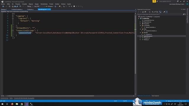 [3]Crud ASP NET Core Web Api - Migraciones y Actualizar Base de Datos смотреть онлайн