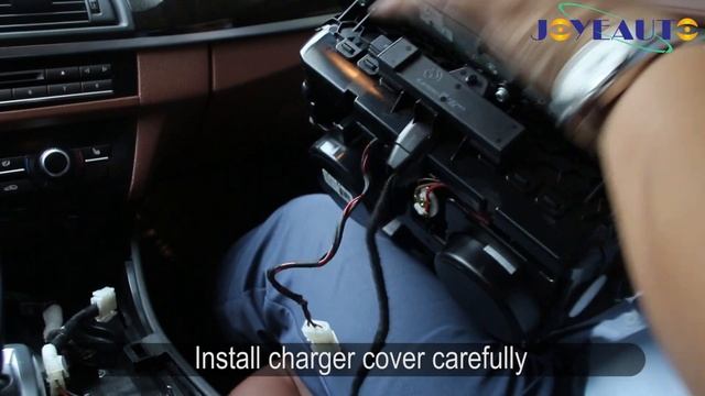 DIY BMW 5/6 Series F10 F18 F12 F13 Qi Wireless Charger Installation