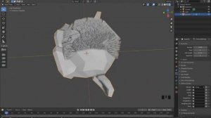 Создаём Волосы в Blender 3D