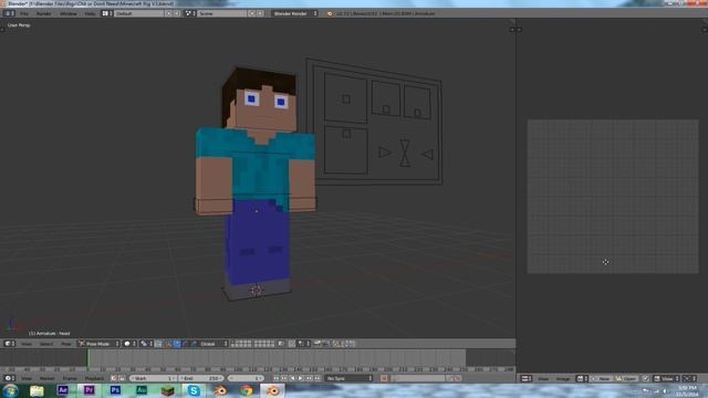 Minecraft Blender Rig v3 - How To смотреть онлайн