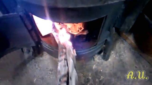 Печь с качающимся колосником..mp4 смотреть онлайн