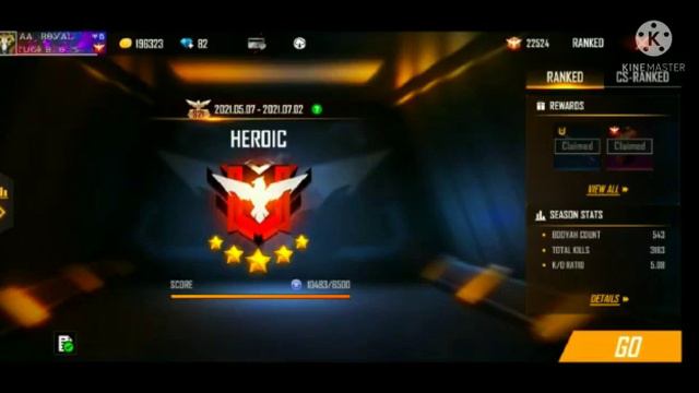 AA ROYAL GRAND MASTER RANK PUSHING ❤️ смотреть онлайн