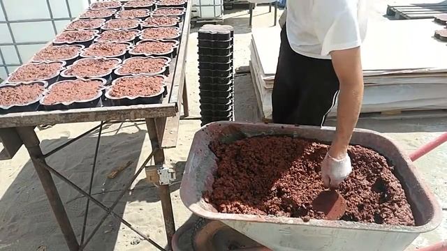 Изготовление тротуарной плитки (брусчатки), весь процеcc