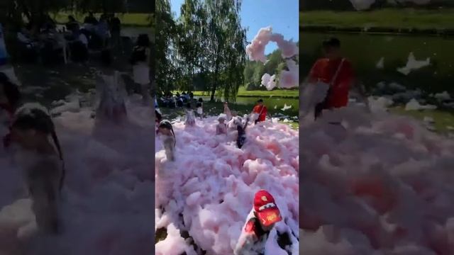 Детская пенная вечеринка в Самаре смотреть онлайн