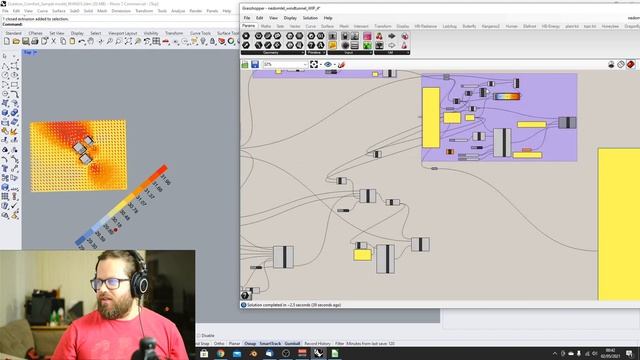 Butterfly CFD | Wind analysis + Outdoor Comfort + Script | Butterfly and Ladybug | CFD Part 03 смотреть онлайн