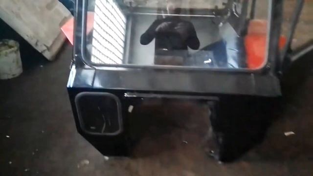 Маленькая кабина на трактор мтз 82 почти готова! смотреть онлайн