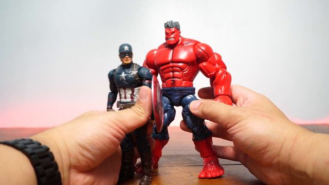 This is NOT the Marvel Legends BAF Red Hulk смотреть онлайн