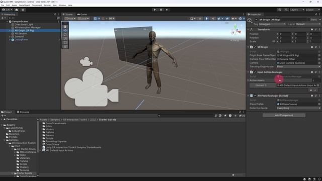 How to make a Mixed Reality app for the Quest 3 - Part 3: Plane Visualization смотреть онлайн