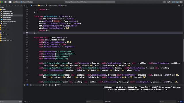 HOW TO BUILD CUSTOM ALERT DIALOG BOX FROM SCRATCH STEP BY STEP USING SWIFT iOS XCODE 11.4 смотреть онлайн