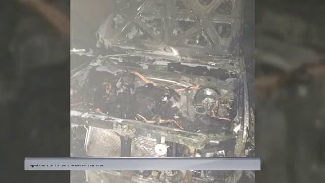 Ночью в Дзержинском районе Ярославля горел внедорожник