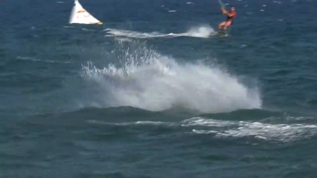 Cyprus kitesurfing. King of Kite, 2nd day, men's freestyle heats смотреть онлайн