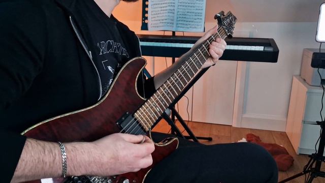 Disturbed - Stricken - Guitar Cover With SOLO