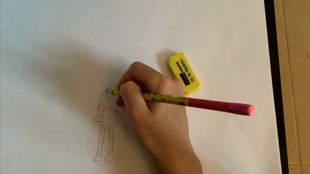 ЛЁГКИЙ СПОСОБ КАК НАРИСОВАТЬ ЧЕЛОВЕКА!!!! смотреть онлайн
