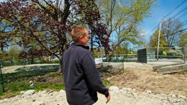 Slab Placed And New Driveway Begins.