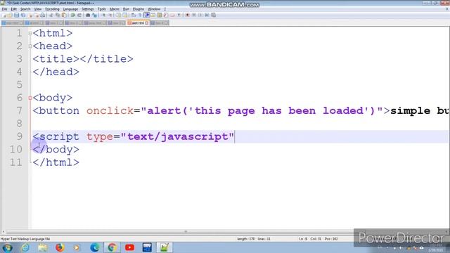 javascript basic program. alert function. #wpd. #lecture_no_19 смотреть онлайн