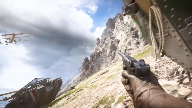 Tank on a Zeppelin (Battlefield 1 Mega Myth) смотреть онлайн