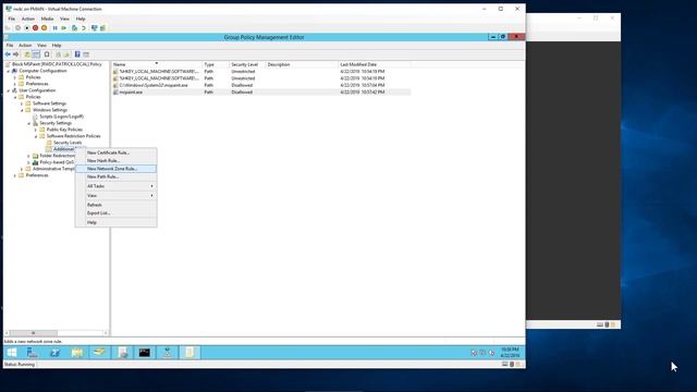 Software Restriction with Group Policy смотреть онлайн