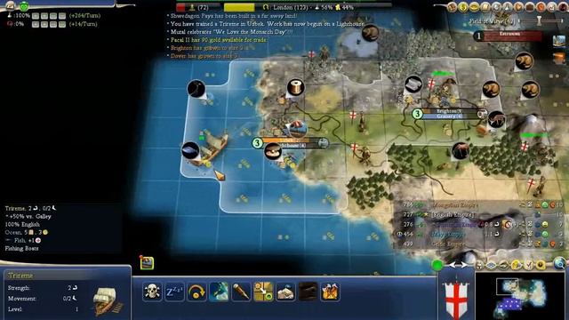Civ 4 Deity 26 ( Victoria ), part 3 of 6 смотреть онлайн