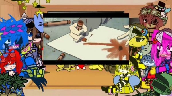 Poppy Playtime реакция на ??????? ?гача ?