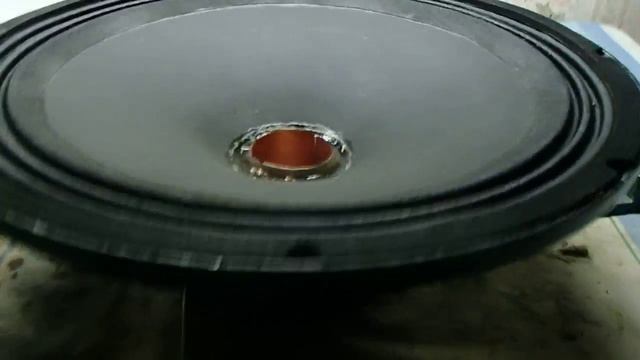 Проверка 15" динамика на предмет центровки. смотреть онлайн