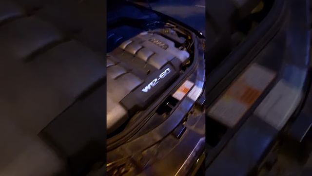 Audi A8 W12. Coin test. Start and Stop Engine смотреть онлайн