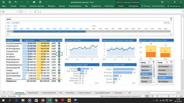 Power BI для Excel смотреть онлайн