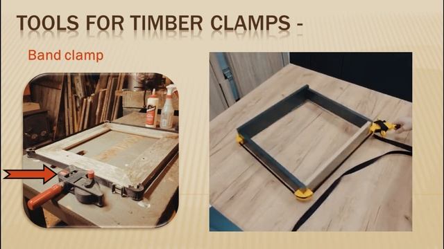 Band #clamp - Tools For Timber Clamps   #Woodworking | Clamping | Timber Clamps #Band Clamping