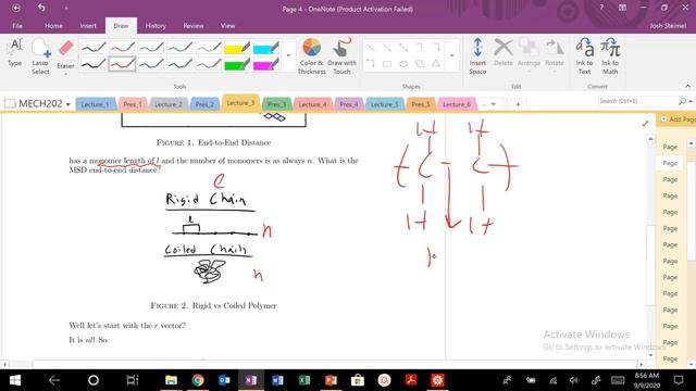 Lecture 3: Root Mean Squared End-To-End Distance (RMSD) and Countour Length смотреть онлайн