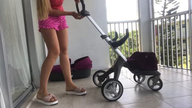 КАК СЛОЖИТЬ КОЛЯСКУ ШАССИ STOKKE XPLORY. How to fold a stroller Stokke Xplory смотреть онлайн
