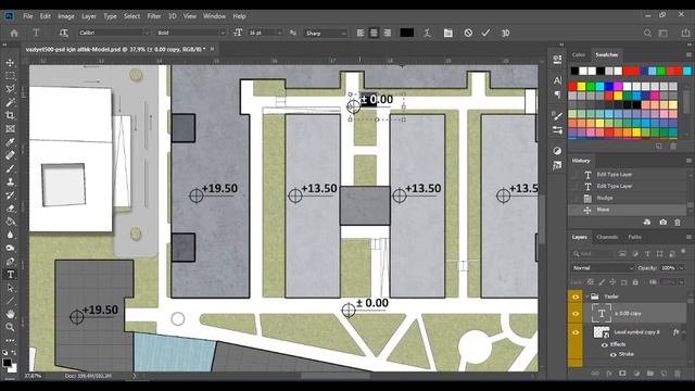 Photoshop'ta Vaziyet Planı Boyama смотреть онлайн