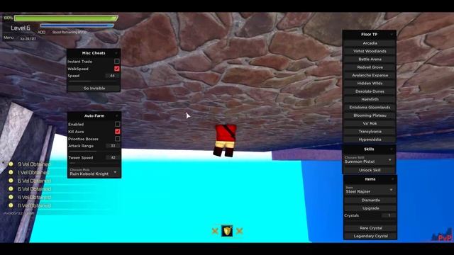ROBLOX Swordburst 2 autofarm script (WORKING!) смотреть онлайн
