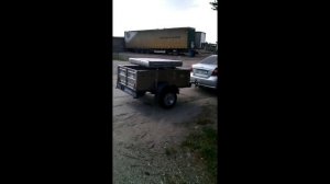 прицеп mag . прицеп с палаткой . палатка северский донец .мой прицеп .  прицеп с ролетом