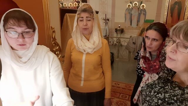 Великая ектения. Регент Ирина Филатова смотреть онлайн