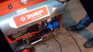 Бензогенератор ЗУБР ЗЭСБ-5500-ЭНА - отзыв и проверка.