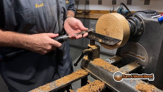 Bowl Gouge Beginner First Use How To Video - Woodturning смотреть онлайн