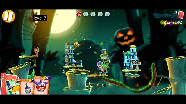 Angry birds 2 the scary fun adventure 26 oct 2023 with only 5 birds without melody and Terence #ab2 смотреть онлайн