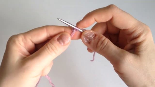 Крестообразный набор петель или "Болгарский зачин" смотреть онлайн