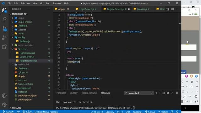 ReactNative101 Part46 Async Await Try Catch Fetch смотреть онлайн