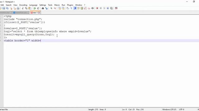 SEARCH RECORD IN PHP смотреть онлайн