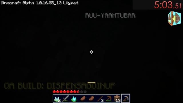 Minecraft Alpha 1.0.16 Lilypad RSG Infused% WR (09:59.73) смотреть онлайн