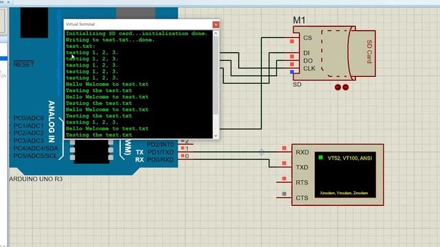 Serial Peripheral Interface (SPI) to SD Card Arduino UNO R3 - Exca Muchlis Andita смотреть онлайн