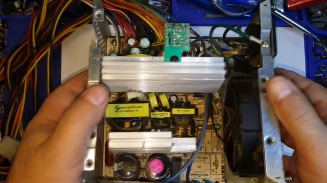 Не включается компьютер , что может быть ? Ремонт компьютера , обзор блока питания. смотреть онлайн